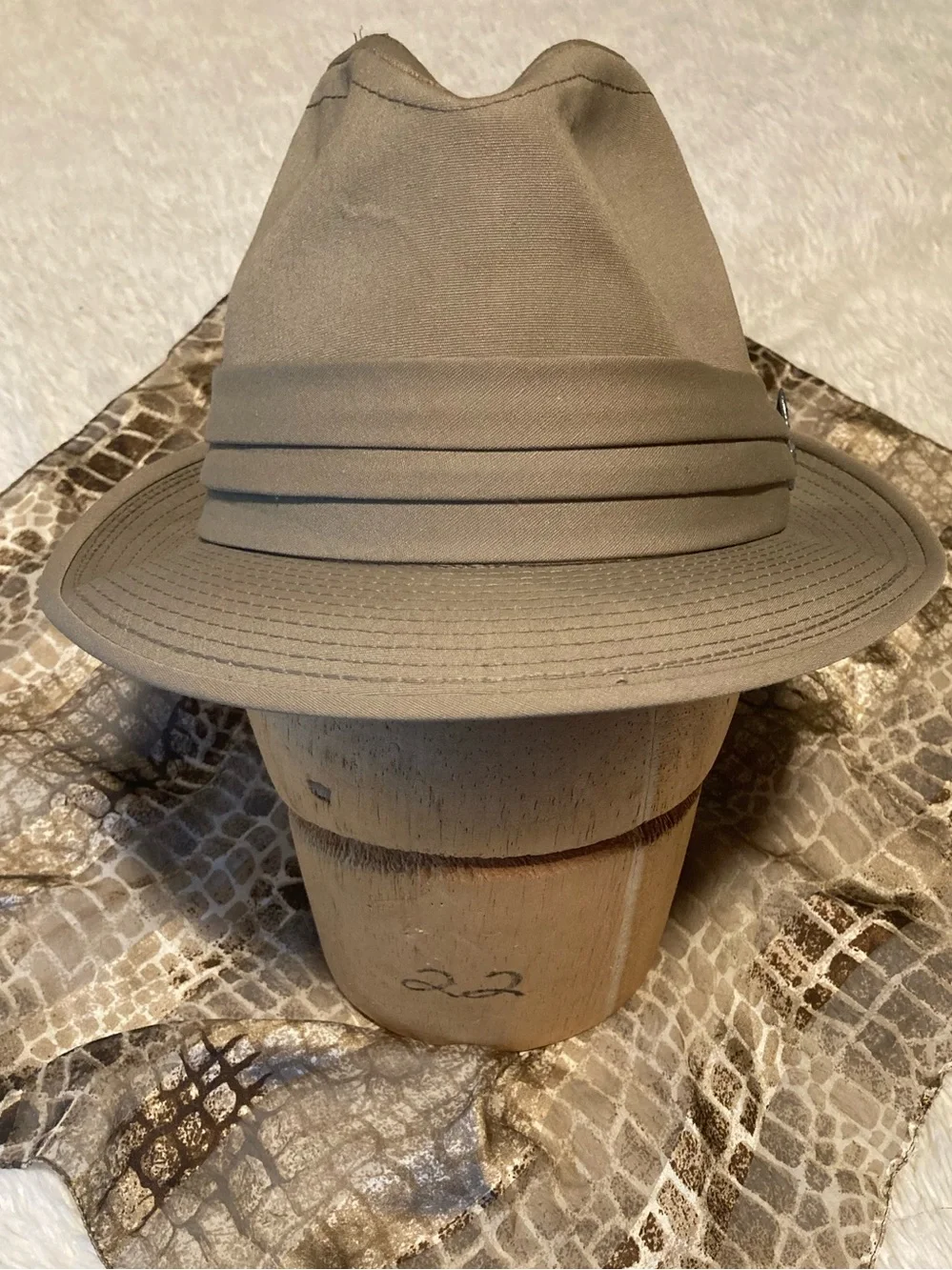 Vintage London Fog Weatherized Fedora 